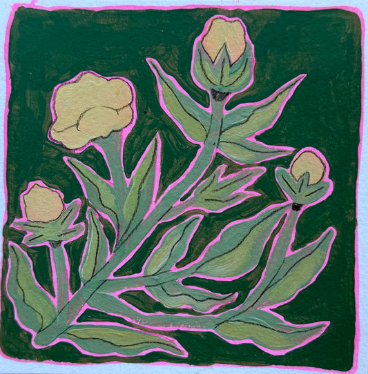 yellow buds
